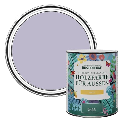Rust-Oleum Holzfarbe Für Aussen, Wetterschutz, Matt, 750 ml, Blauregen Rust-Oleum Holzfarbe Für Aussen, Wetterschutz, Matt, 750 ml, Blauregen von Rust-Oleum