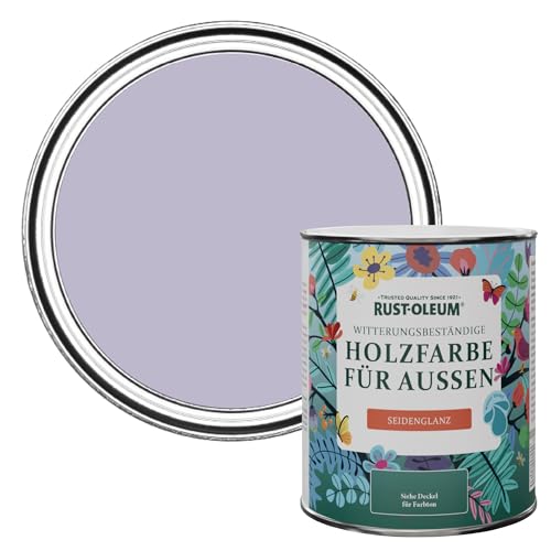 Rust-Oleum Holzfarbe Für Aussen, Wetterschutz, Seidenglanz, 750 ml, Blauregen Rust-Oleum Holzfarbe Für Aussen, Wetterschutz, Seidenglanz, 750 ml, Blauregen von Rust-Oleum