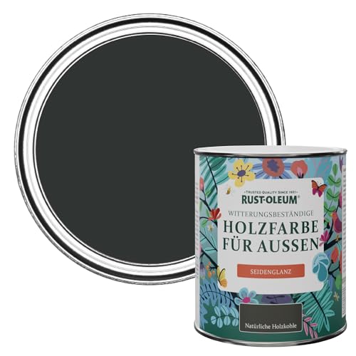 Rust-Oleum Holzfarbe Für Aussen, Wetterschutz, Seidenglanz, 750 ml, Natürliche Holzkohle Rust-Oleum Holzfarbe Für Aussen, Wetterschutz, Seidenglanz, 750 ml, Natürliche Holzkohle von Rust-Oleum