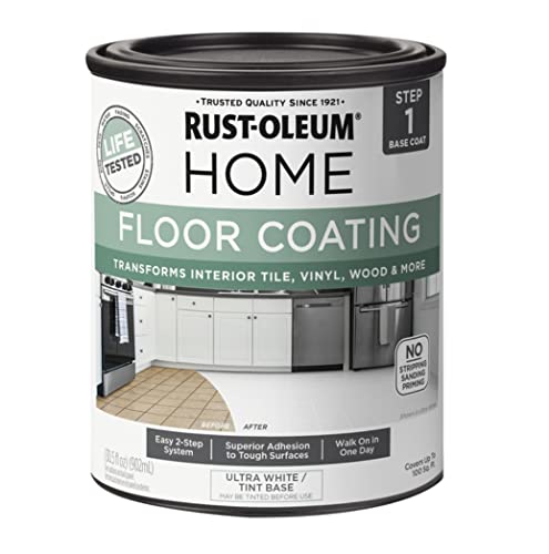 Rust-Oleum Home Floor Coating Ultra White Tint Base Coat Quart von Rust-Oleum