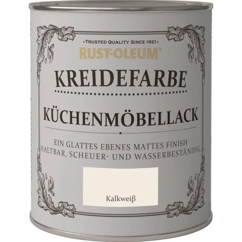Rust-Oleum Kreidefarbe Küchenmöbellack Kalkweiß 750 ml von Rust-Oleum
