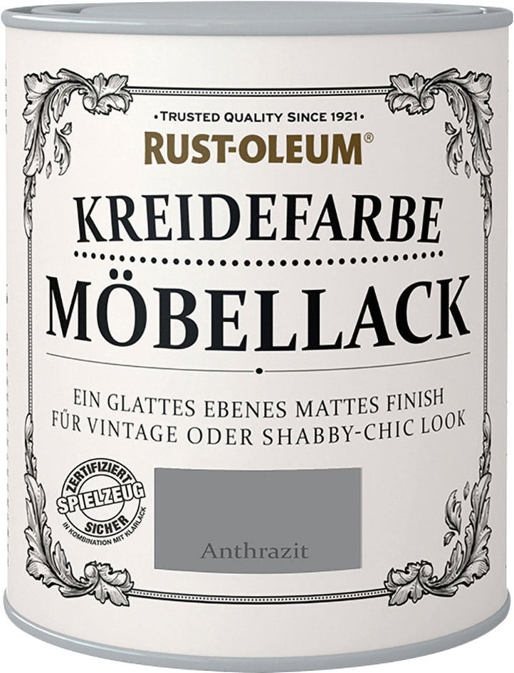 Rust-Oleum Kreidefarbe Möbellack 125 ml anthrazit Rust-Oleum Kreidefarbe Möbellack 125 ml anthrazit von Rust-Oleum