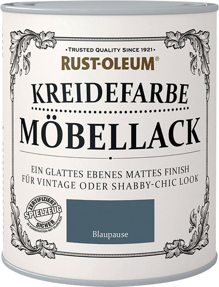 Rust-Oleum Kreidefarbe Möbellack 125 ml blaupause von Rust-Oleum
