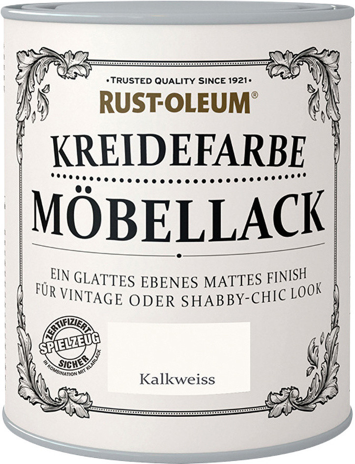Rust-Oleum Kreidefarbe Möbellack 125 ml kalkweiß von Rust-Oleum