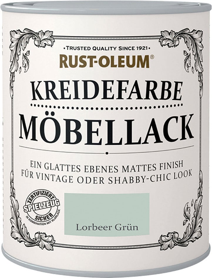 Rust-Oleum Kreidefarbe Möbellack 125 ml lorbeer grün von Rust-Oleum