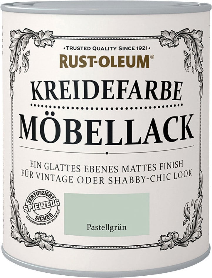 Rust-Oleum Kreidefarbe Möbellack 125 ml pastellgrün von Rust-Oleum