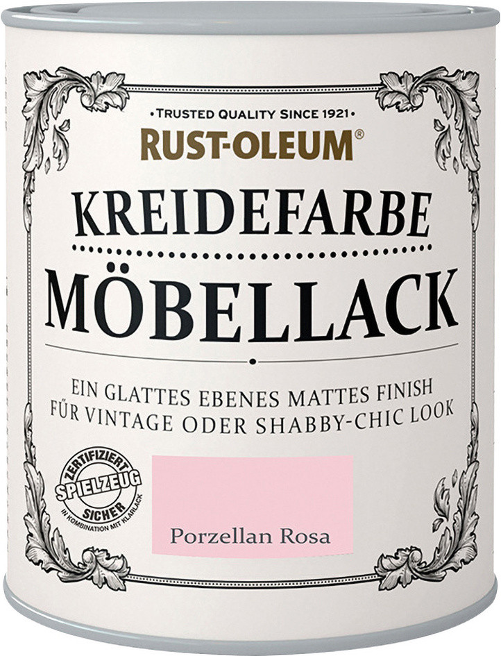 Rust-Oleum Kreidefarbe Möbellack 125 ml porzellan rosa Rust-Oleum Kreidefarbe Möbellack 125 ml porzellan rosa von Rust-Oleum