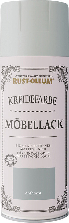 Rust-Oleum Kreidefarbe Möbellack 400 ml anthrazit Rust-Oleum Kreidefarbe Möbellack 400 ml anthrazit von Rust-Oleum