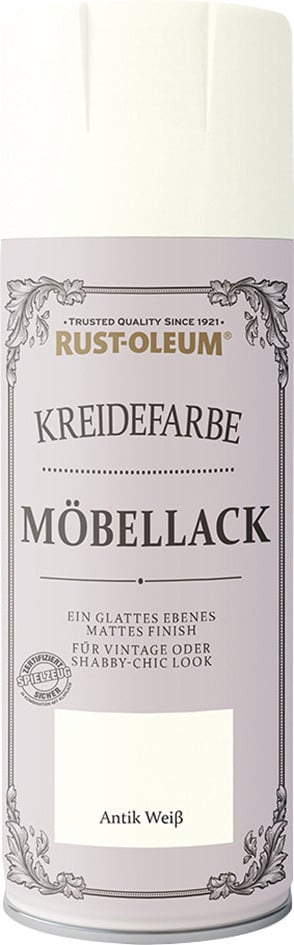 Rust-Oleum Kreidefarbe Möbellack 400 ml antik weiß Rust-Oleum Kreidefarbe Möbellack 400 ml antik weiß von Rust-Oleum