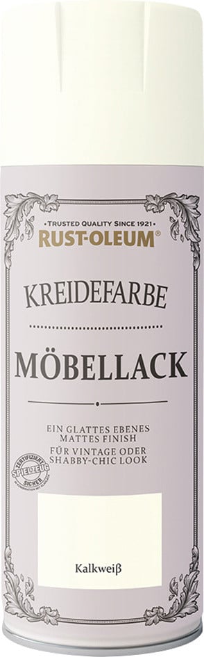Rust-Oleum Kreidefarbe Möbellack 400 ml kalkweiß von Rust-Oleum