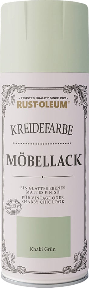 Rust-Oleum Kreidefarbe Möbellack 400 ml khaki grün von Rust-Oleum