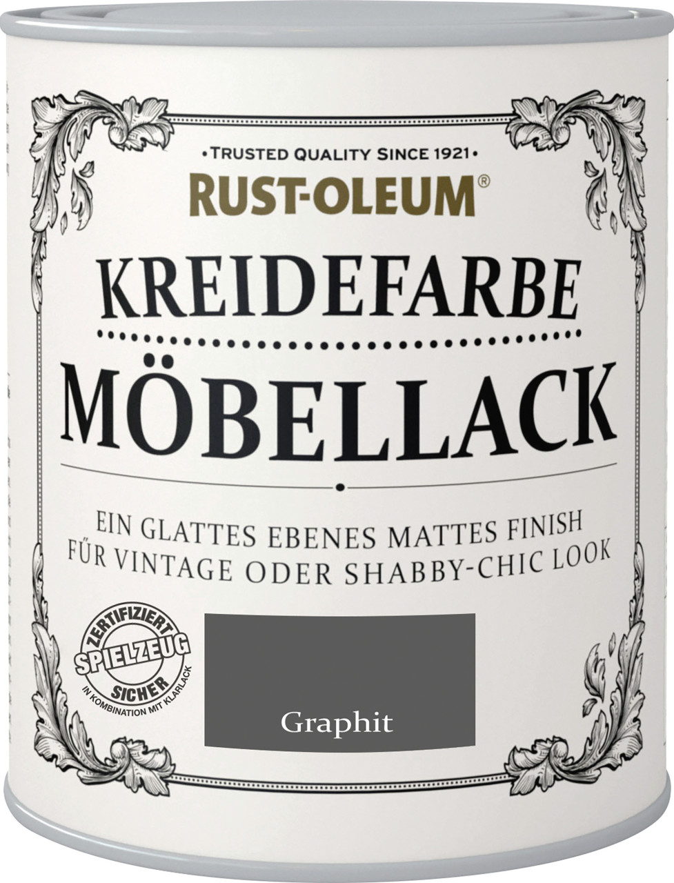 Rust-Oleum Kreidefarbe Möbellack 750 ml graphit Rust-Oleum Kreidefarbe Möbellack 750 ml graphit von Rust-Oleum