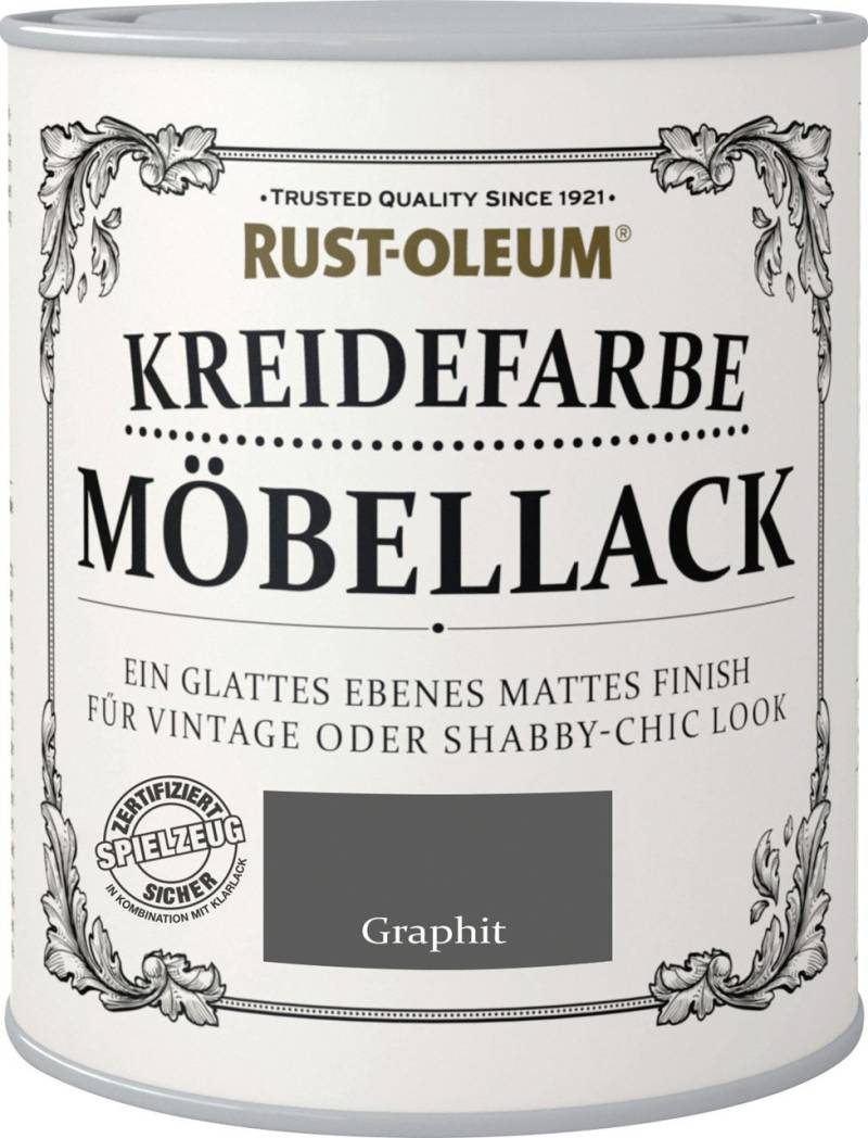 Rust-Oleum Kreidefarbe Möbellack 750 ml graphit Rust-Oleum Kreidefarbe Möbellack 750 ml graphit von Rust-Oleum