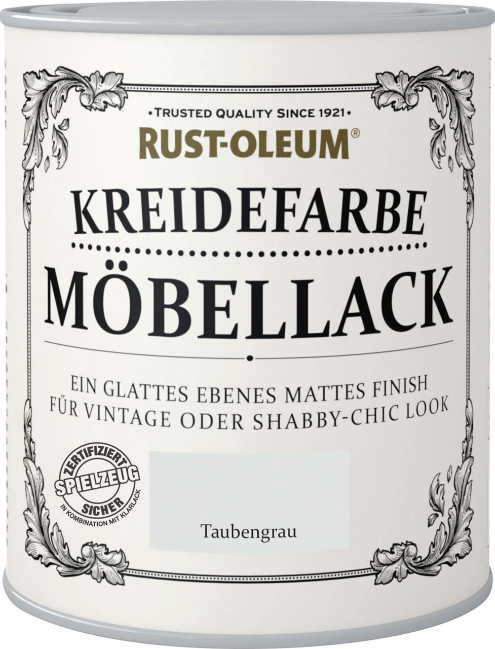 Rust-Oleum Kreidefarbe Möbellack 750 ml taubengrau Rust-Oleum Kreidefarbe Möbellack 750 ml taubengrau von Rust-Oleum