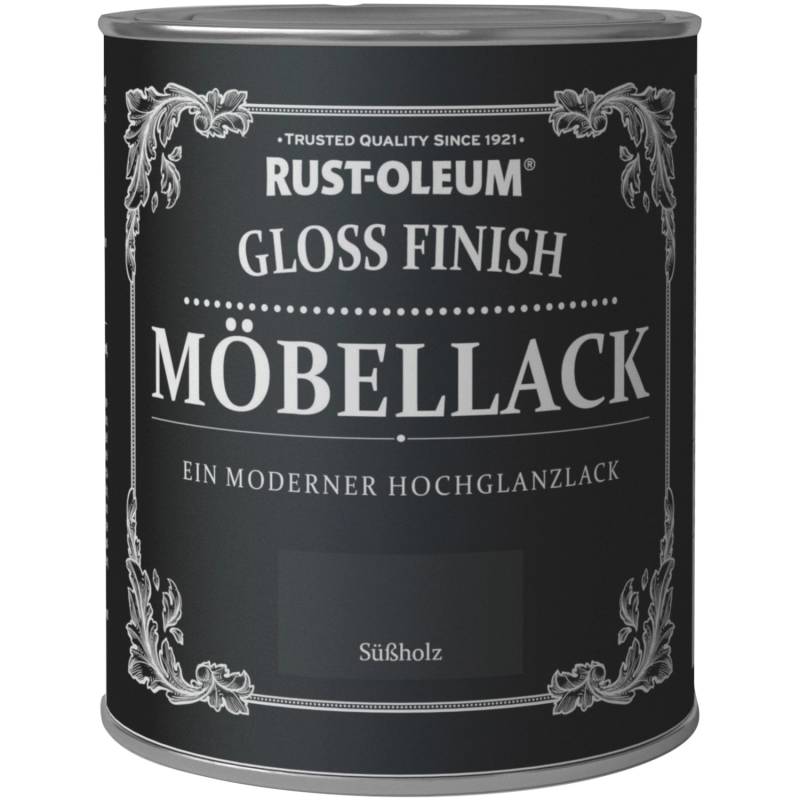 Rust-Oleum Kreidefarbe-Möbellack Gloss Finish Süßholz hochglänzend 750 ml von Rust-Oleum