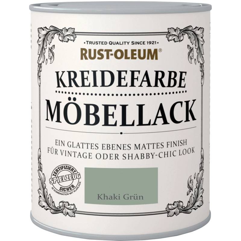Rust-Oleum Kreidefarbe Möbellack Khaki Grün Matt 750 ml von Rust-Oleum
