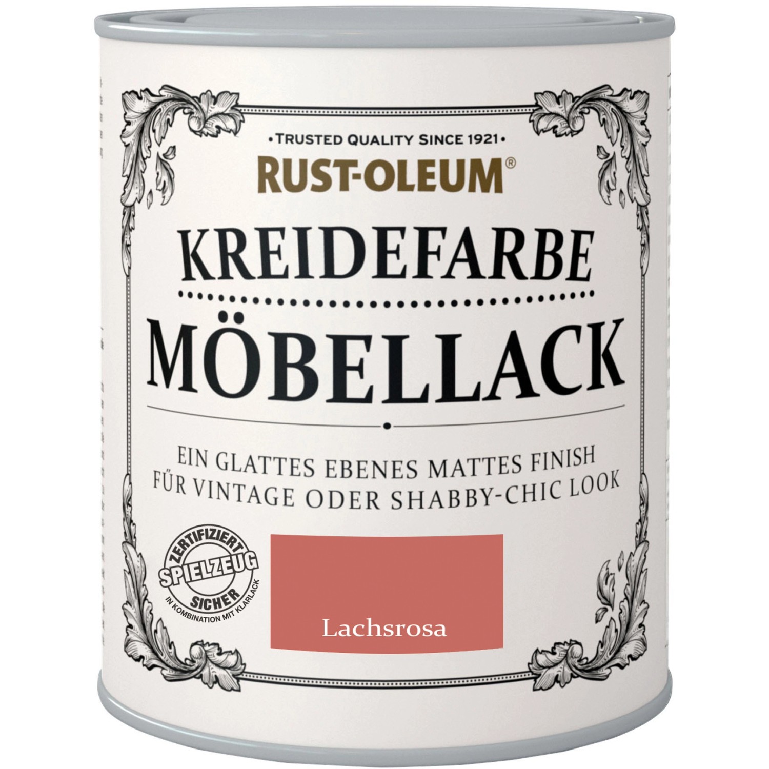 Rust-Oleum Kreidefarbe Möbellack Lachsrosa 750 ml von Rust-Oleum