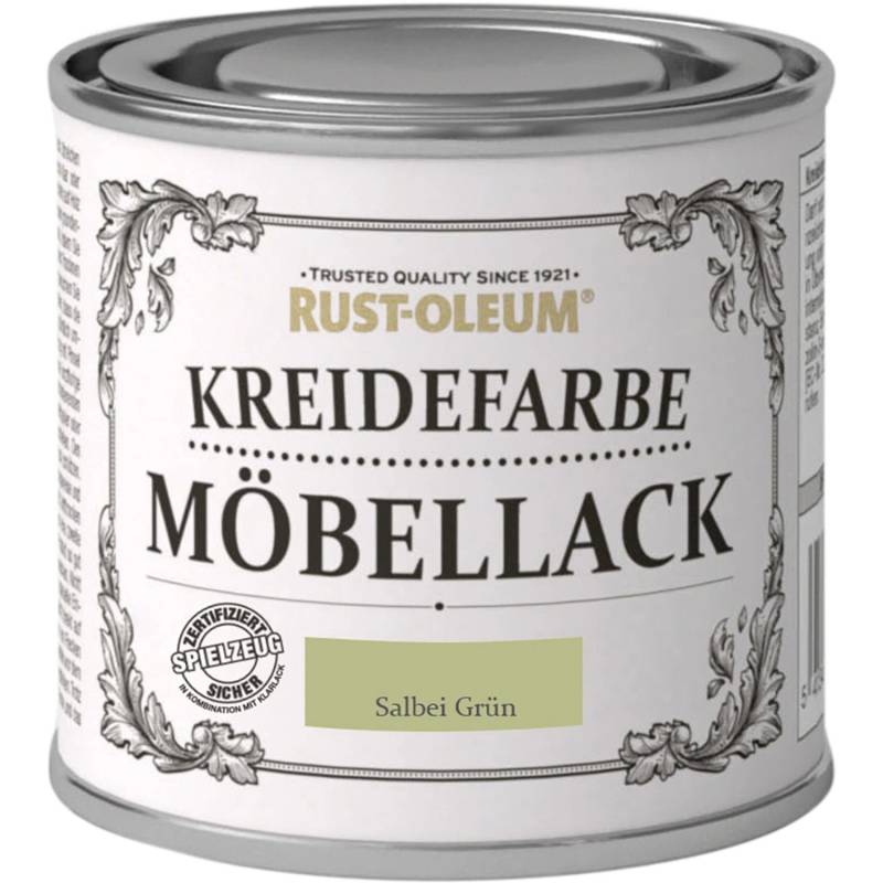 Rust-Oleum Kreidefarbe Möbellack Salbeigrün Matt 125 ml von Rust-Oleum