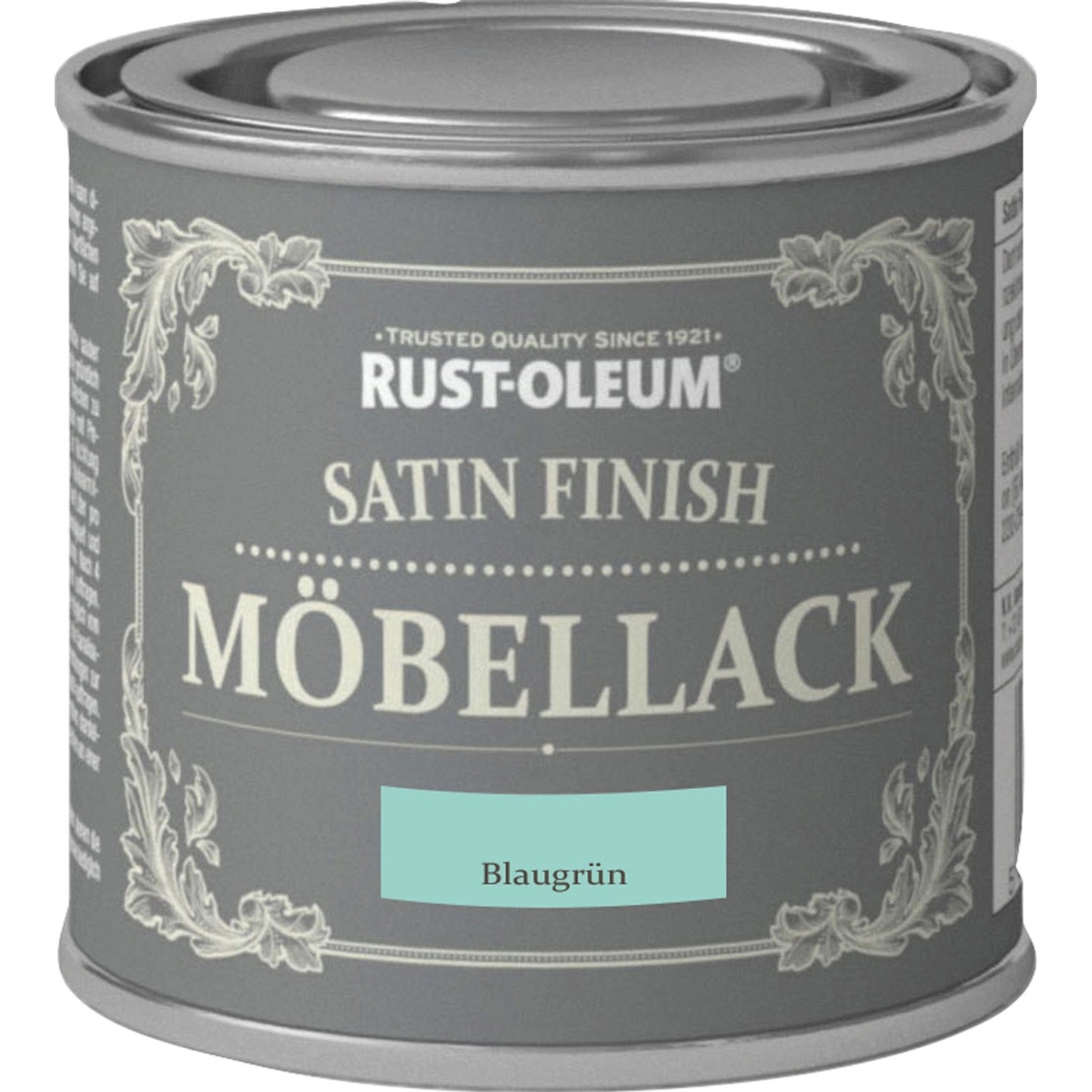 Rust-Oleum Kreidefarbe-Möbellack Satin Finish Blaugrün seidenglänzend 125 ml von Rust-Oleum