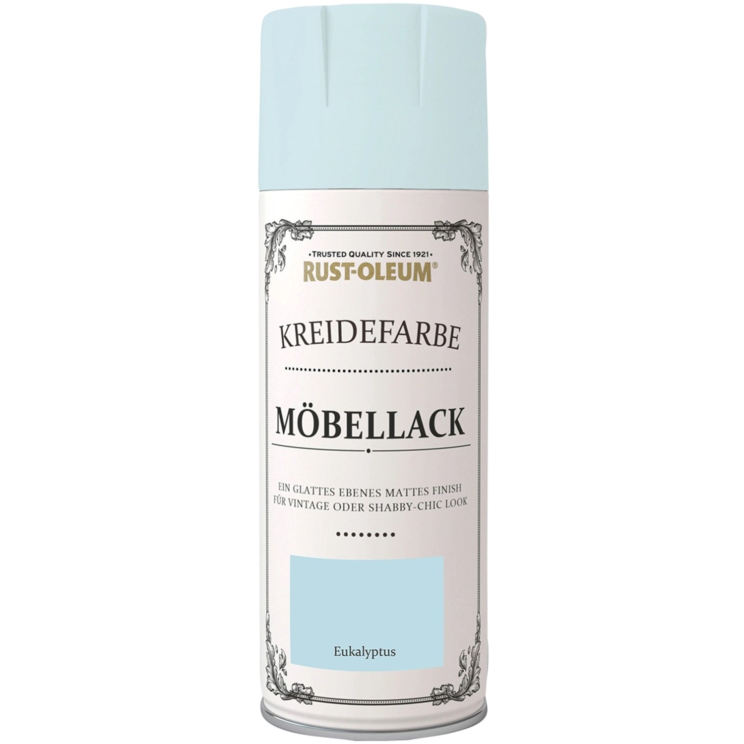 Rust-Oleum Kreidefarbe-Möbellack Sprühfarbe Eukalyptus matt 400 ml Rust-Oleum Kreidefarbe-Möbellack Sprühfarbe Eukalyptus matt 400 ml von Rust Oleum