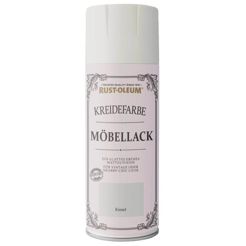 Rust-Oleum Kreidefarbe Möbellack Sprühfarbe Kiesel 400 ml von Rust-Oleum
