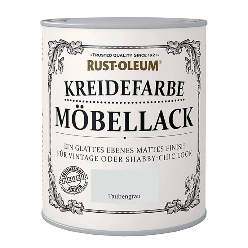 Rust-Oleum Kreidefarbe Möbellack Taubengrau 750 ml von Rust-Oleum