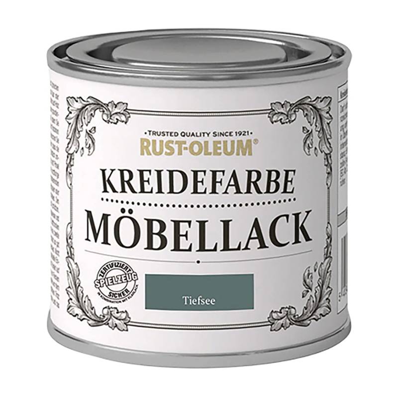 Rust-Oleum Kreidefarbe Möbellack Tiefsee 125 ml von Rust-Oleum