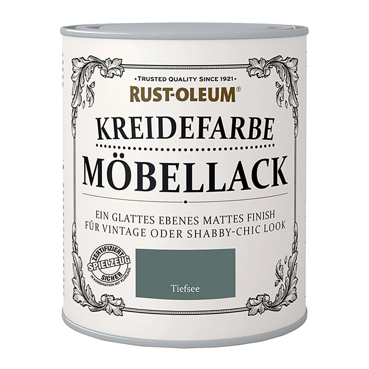 Rust-Oleum Kreidefarbe Möbellack Tiefsee 750 ml von Rust-Oleum
