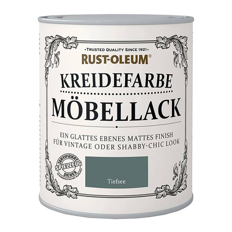 Rust-Oleum Kreidefarbe Möbellack Tiefsee 750 ml Rust-Oleum Kreidefarbe Möbellack Tiefsee 750 ml von Rust-Oleum