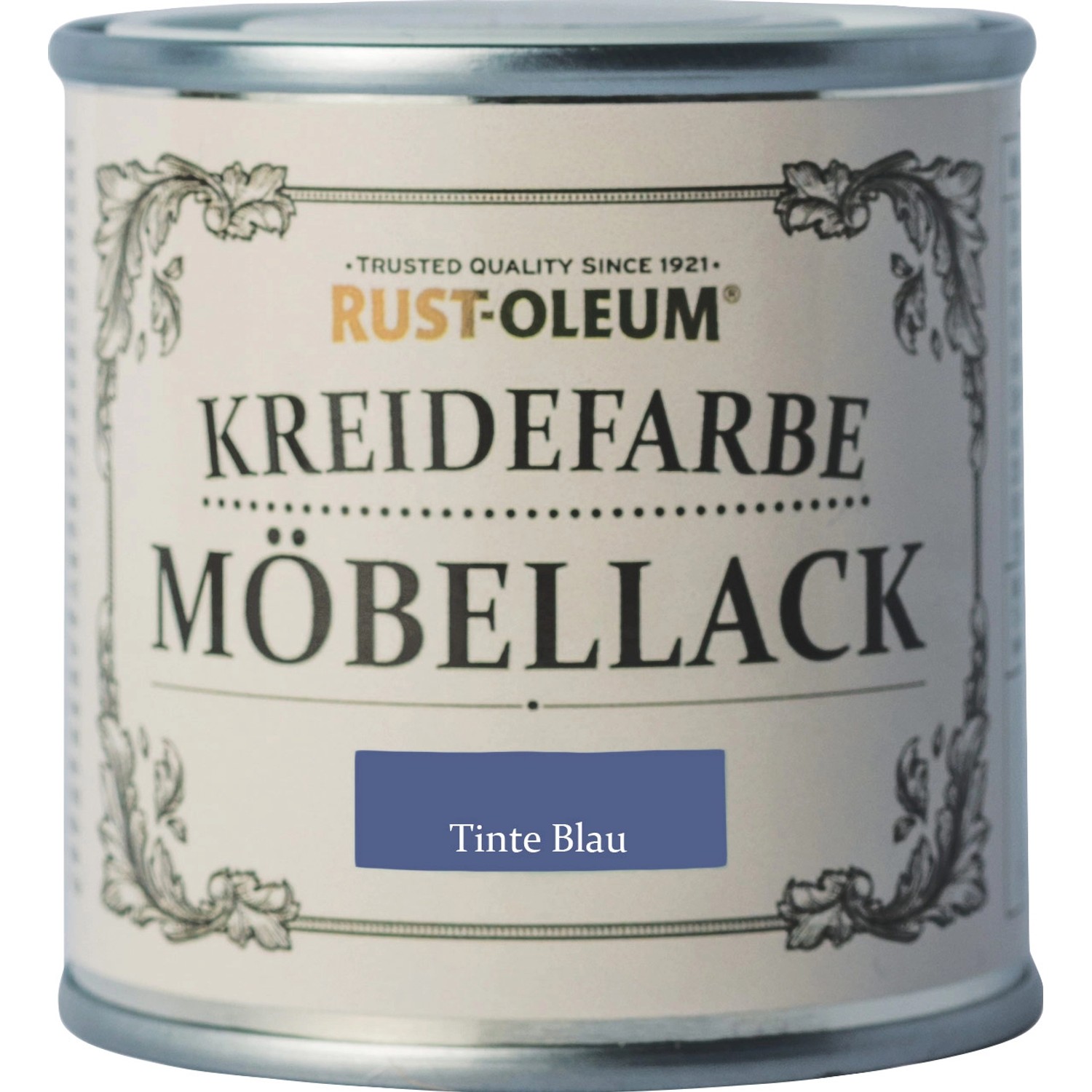 Rust-Oleum Kreidefarbe Möbellack Tinte Blau matt 125 ml von Rust-Oleum