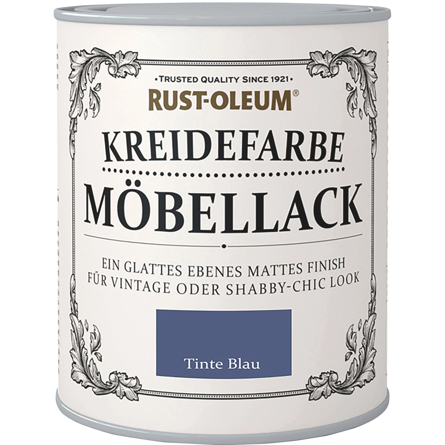 Rust-Oleum Kreidefarbe Möbellack Tinte Blau matt 750 ml von Rust-Oleum