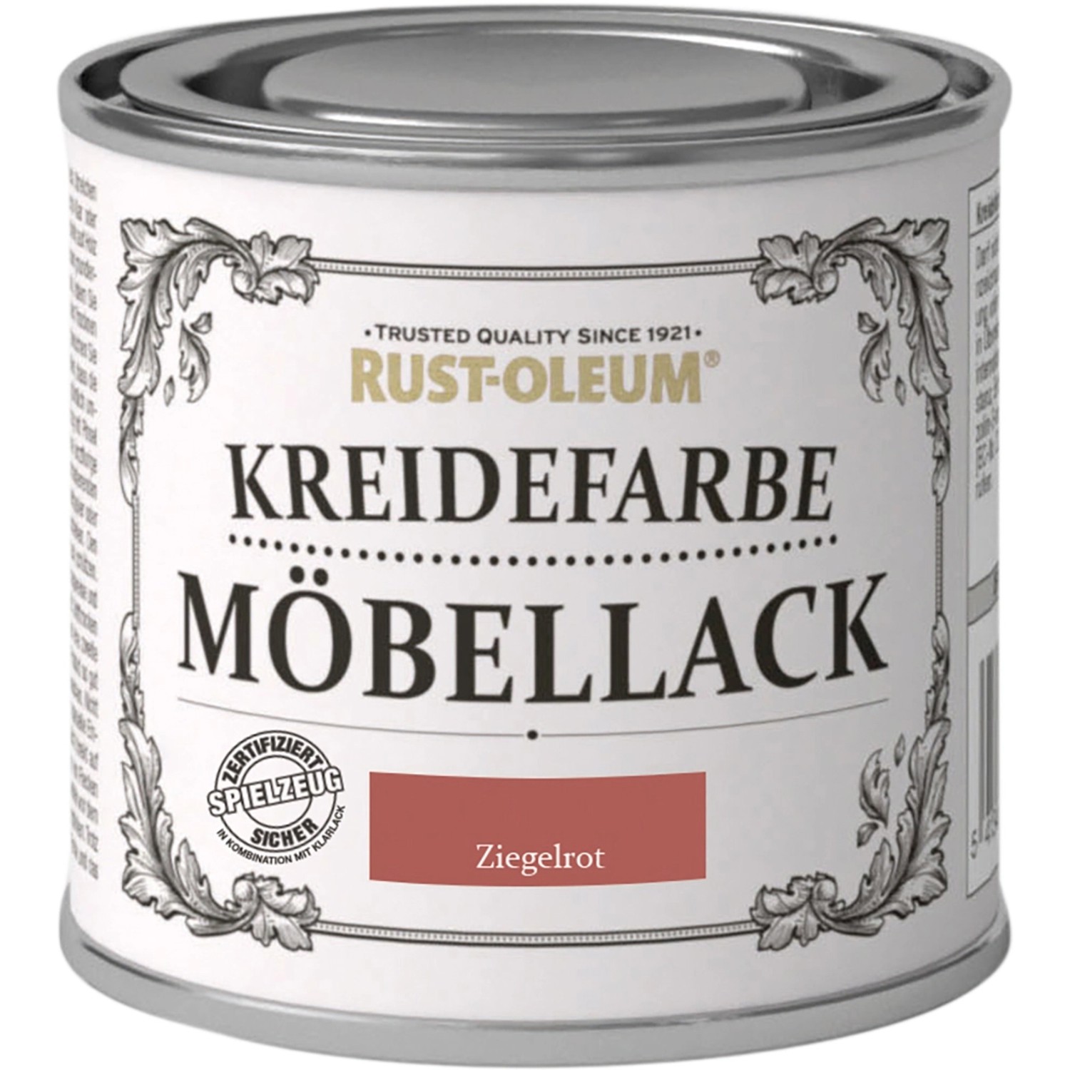 Rust-Oleum Kreidefarbe Möbellack Ziegelrot Matt 125 ml von Rust-Oleum