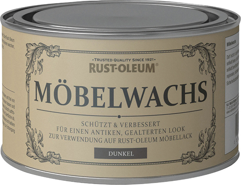 Rust-Oleum Kreidefarbe Möbelwachs 400 ml schwarz Rust-Oleum Kreidefarbe Möbelwachs 400 ml schwarz von Rust-Oleum