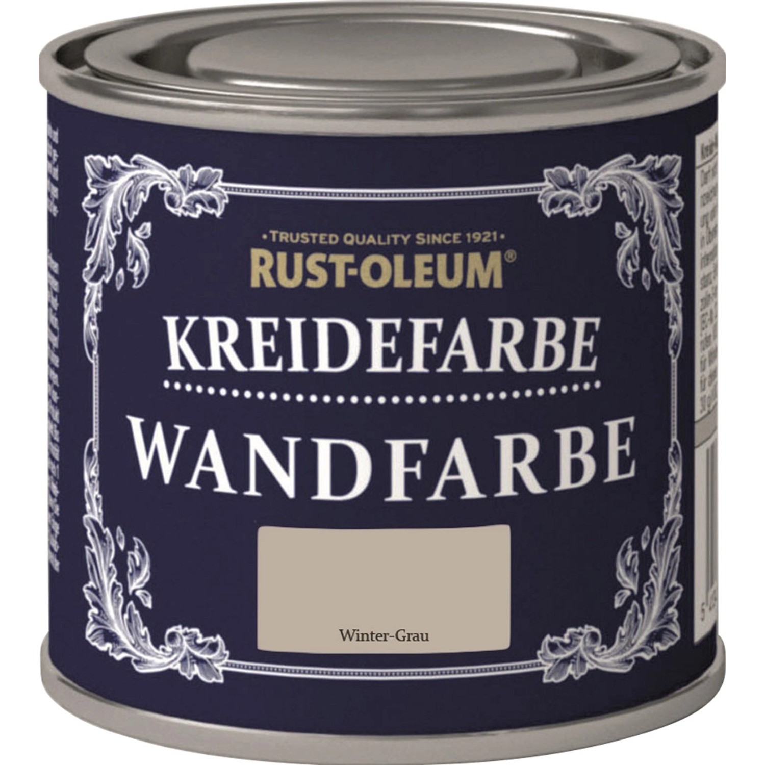 Rust-Oleum Kreidefarbe Wandfarbe Winter-Grau 125 ml von Rust-Oleum