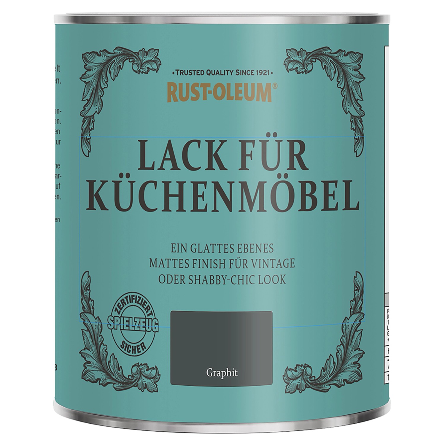 Rust-Oleum Küchenmöbellack Graphit 750 ml Rust-Oleum Küchenmöbellack Graphit 750 ml von Rust-Oleum