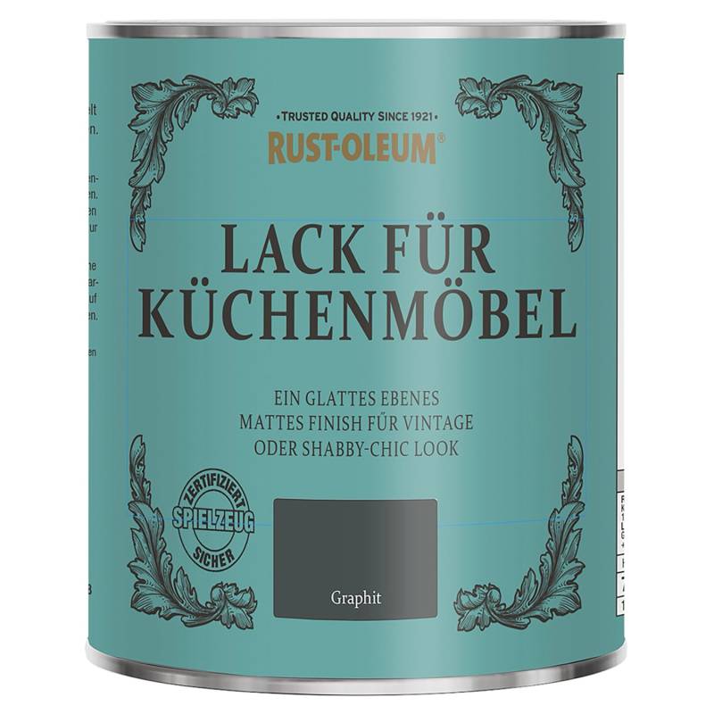 Rust-Oleum Küchenmöbellack Graphit 750 ml von Rust-Oleum
