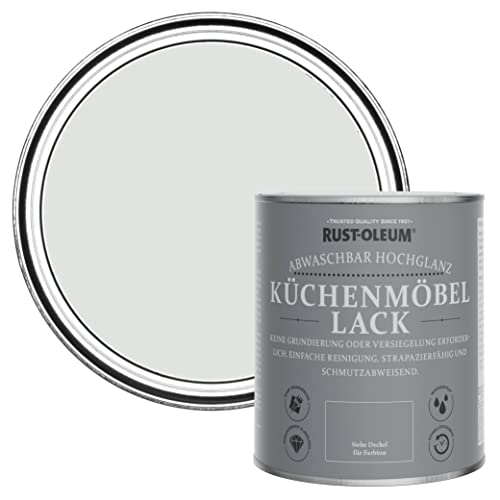 Rust-Oleum Küchenmöbellack im Hochglanz - Finish - Bibliothek Grau 750ml von Rust-Oleum