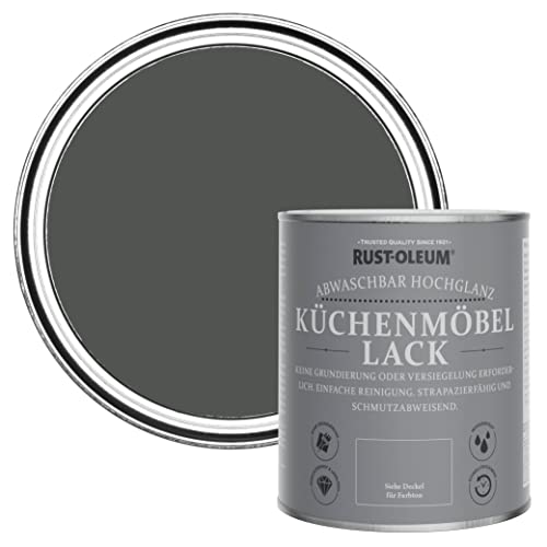 Rust-Oleum Küchenmöbellack im Hochglanz - Finish - Grafit 750ml Rust-Oleum Küchenmöbellack im Hochglanz - Finish - Grafit 750ml von Rust-Oleum