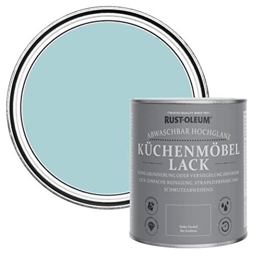 Rust-Oleum Küchenmöbellack im Hochglanz - Finish - Inselblau 750ml Rust-Oleum Küchenmöbellack im Hochglanz - Finish - Inselblau 750ml von Rust-Oleum
