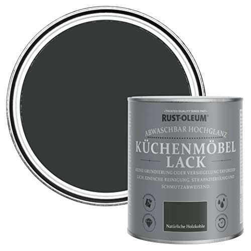 Rust-Oleum Küchenmöbellack im Hochglanz - Finish - Natürliche Holzkohle 750ml Rust-Oleum Küchenmöbellack im Hochglanz - Finish - Natürliche Holzkohle 750ml von Rust-Oleum