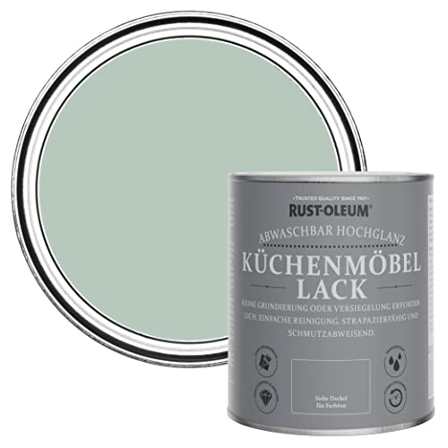 Rust-Oleum Küchenmöbellack im Hochglanz - Finish - Pastellgrün 750ml Rust-Oleum Küchenmöbellack im Hochglanz - Finish - Pastellgrün 750ml von Rust-Oleum