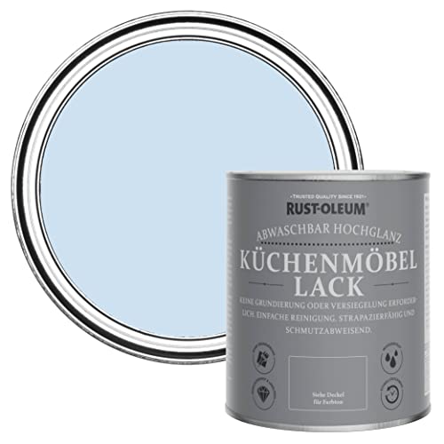 Rust-Oleum Küchenmöbellack im Hochglanz - Finish - Taubenblau 750ml Rust-Oleum Küchenmöbellack im Hochglanz - Finish - Taubenblau 750ml von Rust-Oleum