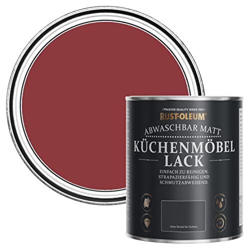 Rust-Oleum Küchenmöbellack in mattem Finish - Bordeaux 750ml Rust-Oleum Küchenmöbellack in mattem Finish - Bordeaux 750ml von Rust-Oleum