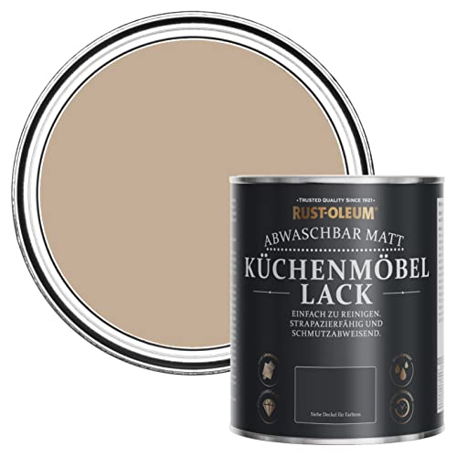 Rust-Oleum Küchenmöbellack in mattem Finish - Gesalzenes Karamell 750ml von Rust-Oleum
