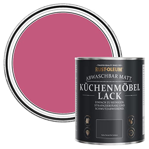Rust-Oleum Küchenmöbellack in mattem Finish - Himbeere 750ml Rust-Oleum Küchenmöbellack in mattem Finish - Himbeere 750ml von Rust-Oleum