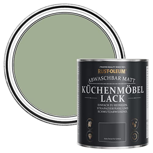 Rust-Oleum Küchenmöbellack in mattem Finish - Khaki Grün 750ml Rust-Oleum Küchenmöbellack in mattem Finish - Khaki Grün 750ml von Rust-Oleum