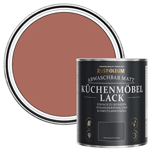Rust-Oleum Küchenmöbellack in mattem Finish - Lachsrosa 750ml von Rust-Oleum