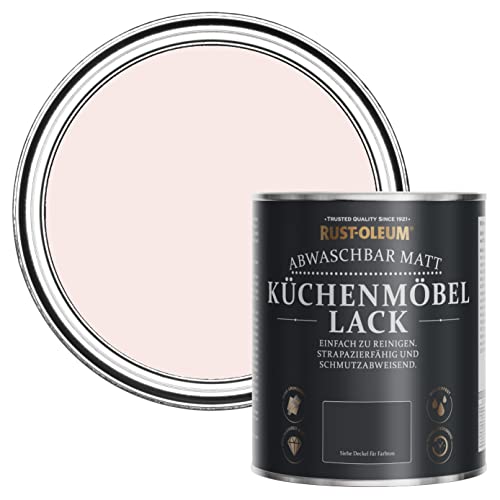 Rust-Oleum Küchenmöbellack in mattem Finish - Porzellan Rosa 750ml von Rust-Oleum