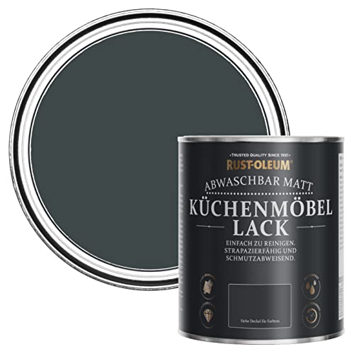 Rust-Oleum Küchenmöbellack in mattem Finish - Schwarzer Sand 750ml Rust-Oleum Küchenmöbellack in mattem Finish - Schwarzer Sand 750ml von Rust-Oleum