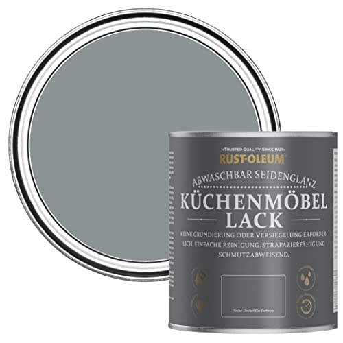 Rust-Oleum Küchenmöbellack in seidenglänzendem Finish - Blaugrau 750ml von Rust-Oleum